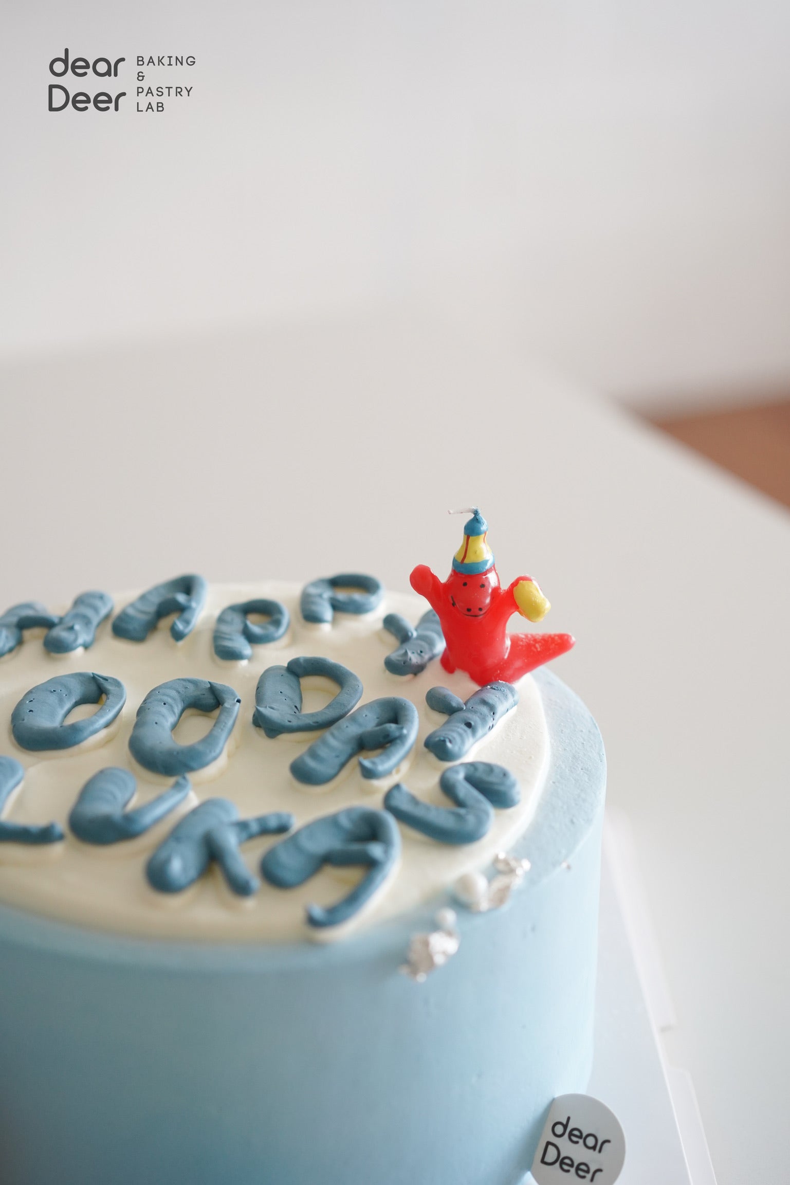 Happy 100 days Cream Cake dearDeer Baking and Pastry Lab