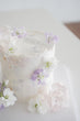 Pastel Purple Flower Cake
