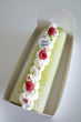 Pistachio Raspberry Cake Roll (whole roll)