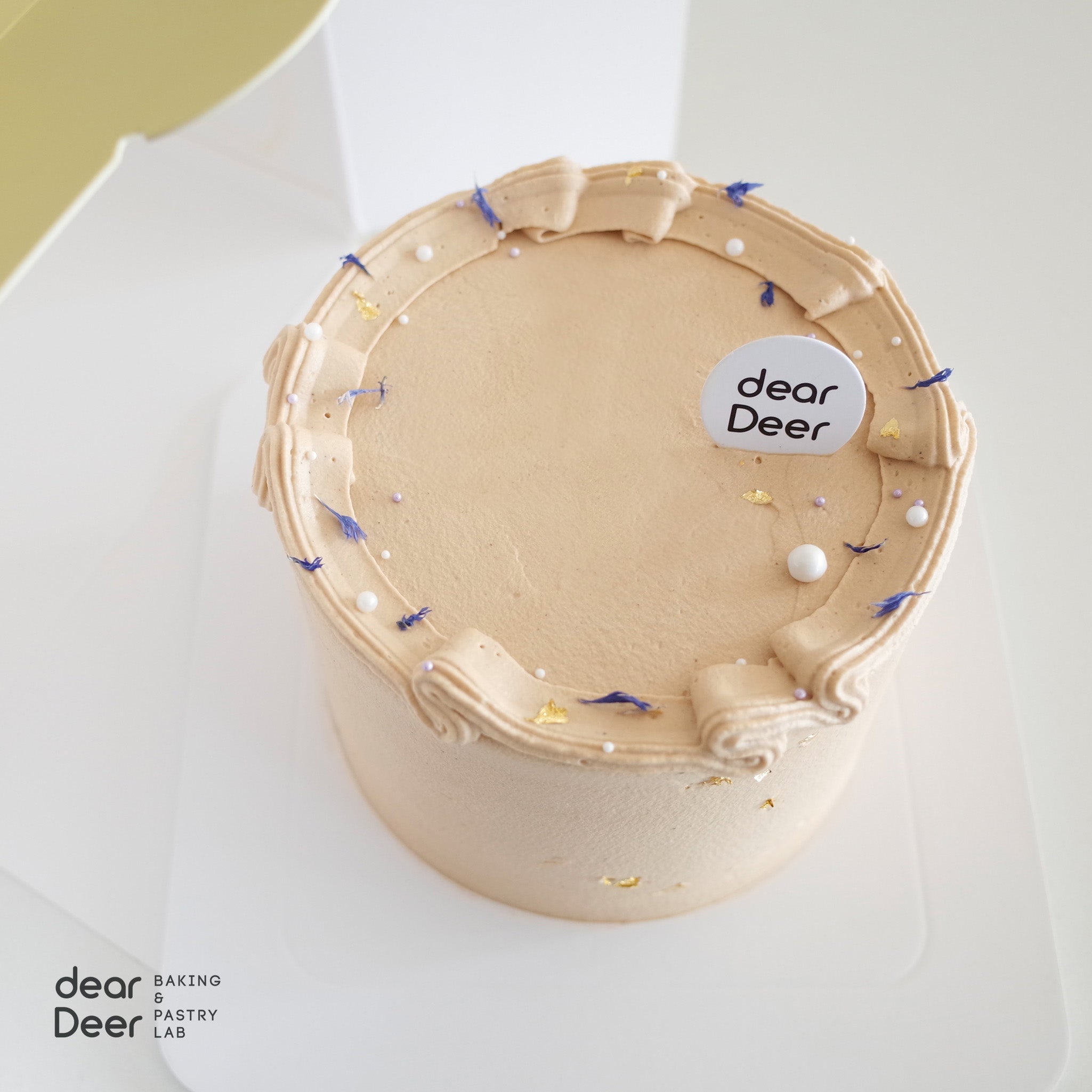 Hong Kong Milk Tea Cream Cake dearDeer Baking and Pastry Lab