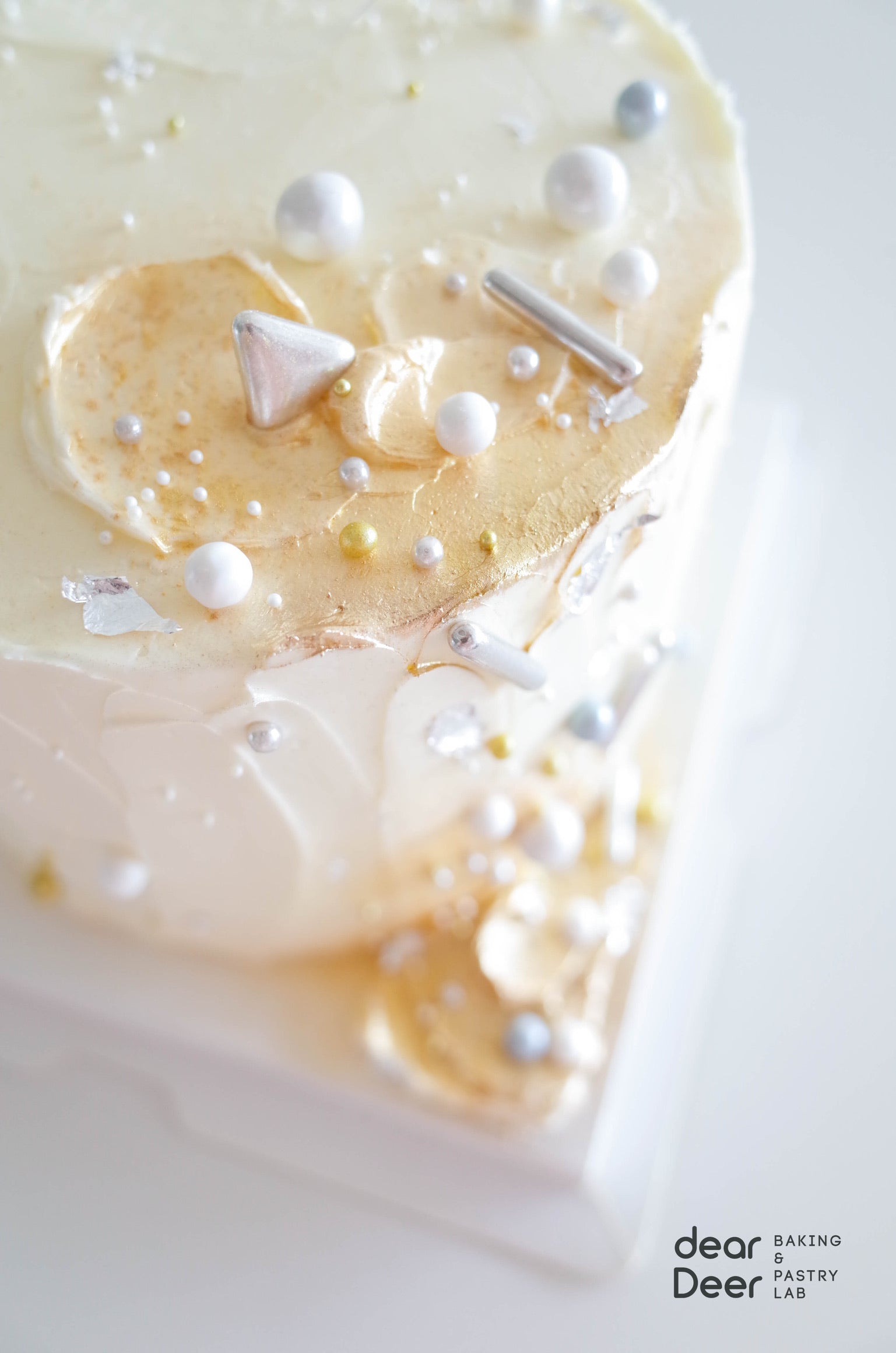 Freestyle Buttercream Cake dearDeer Baking and Pastry Lab